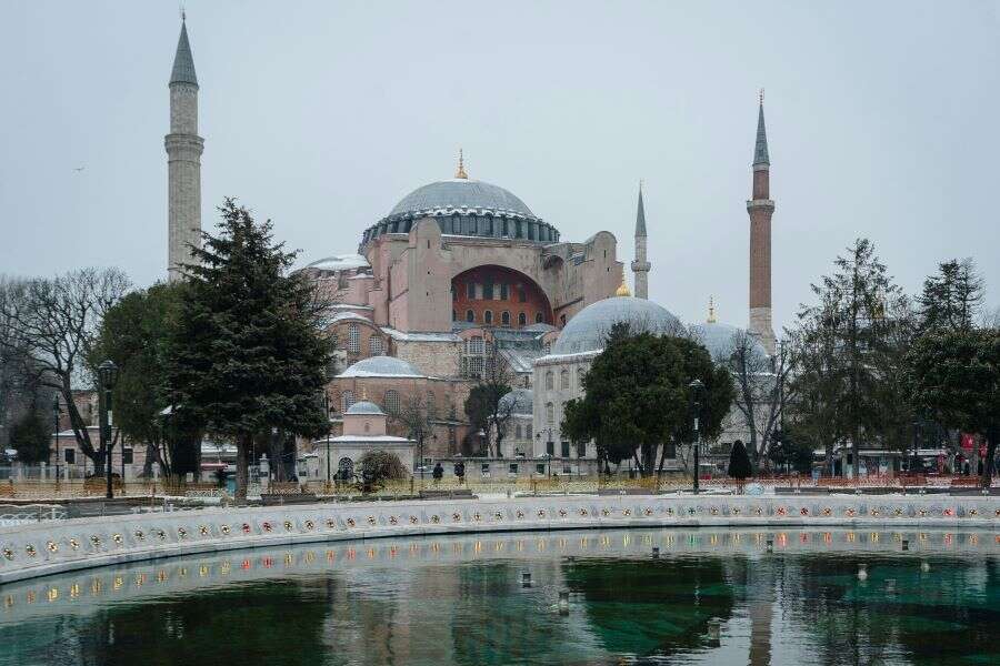 Hagia Sophia (Ayasofya) in Istanbul, is the best place to visit turkey