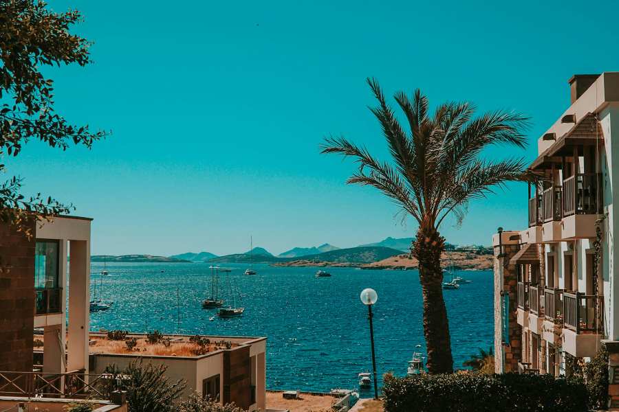 Bodrum city in turkey