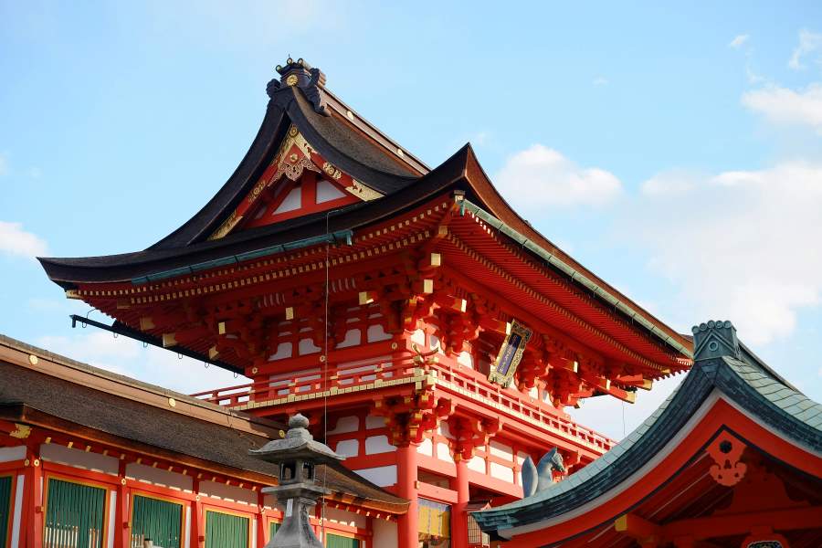 Fushimi Inari Taisha in kyoto ,japan 